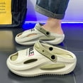 thumbnail image 3 of Men's Shower Slippers Bathroom Sandals Non Slip Pillowcases Beach Sandals Easy To Clean, 3 of 5