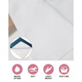thumbnail image 6 of Navy Blue Ombre Kitchen Dish Towels for Drying Dishes Set of 3, Contemporary Gradient Abstract Art Waffle Weave Microfiber Hand Tea Bathroom Towels Quick Dry & Absorbent Towel 12x12, 6 of 7