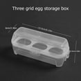 thumbnail image 2 of 3/4/8 Rejillas Caja de huevos Organizador de cocina Caja de almacenamiento de huevos para acampar al aire libre Picnic, 2 of 8