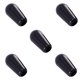 thumbnail image 2 of EeaseMX 5 perillas de plástico para interruptor basculante, impermeables, a prueba de polvo y aceite, para guitarra (negro), 2 of 7