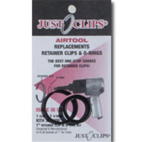 Just Clips JSC1000-5 1 in. Anvil Retainer Clip Refill Kit - 5 Pack