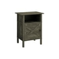 thumbnail image 1 of Monarch Specialties Accent Table, Side Table, End, Living Room, Small, Storage, Dark Bronze Laminate, Transitional, 1 of 3