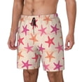 thumbnail image 2 of Balery Starfish Mens Swim Trunks Swim Shorts for Men Quick Dry Inseam Beach Shorts with Compression Liner Pocket-XX-Large, 2 of 9