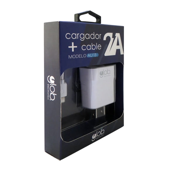 Cargador USB + Cable Glob AU13