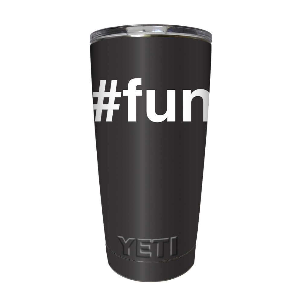 Hashtags Skin For YETI 20 oz Tumbler Protective, Durable, and Unique