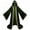 Green, variant on Velvet Hooded Robe Stripe Front Premium Soft Velvet Rich Solid Color Halloween Themed Party Dress Up Costume Adult Men And Women