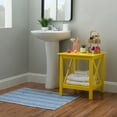 thumbnail image 4 of Linon Edmiston Indoor End Table with Shelf, 22" Tall, Yellow, 4 of 10