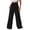 Black, variant on MEICHEN Summer Essentials Fashion Clothing for Women Women Elastic Waisted Parachute Hiking Pants with Pockets Water Lightweight Pants Casual Pants for Women