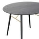 thumbnail image 2 of Mesa Comedor Redonda 100cm Mundo In Desayunador Moderno Onno Negro, 2 of 8