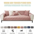 thumbnail image 5 of SIELUNO Square Sofa Cushion Winter Plush Sofa Cushion Sofa Seat Cushion Cover, 5 of 7