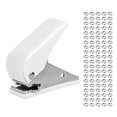 thumbnail image 2 of sunsanly 1 Set Dart Wing Puncher with 50/100Pcs Metal Spring Ring Professional Portable Manual Dart Flight Hole Punch Tool Dart Accessories, 2 of 7