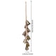 thumbnail image 3 of Christmas Rope Trumpet Shabby Style Metal Hanging Cow Decoration, 3 of 9