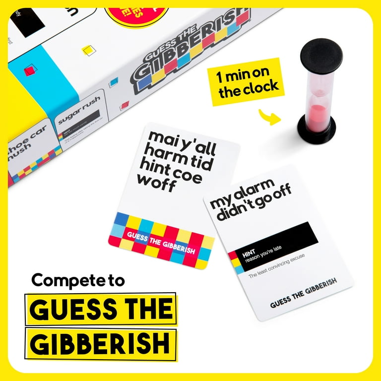 Incohearent Family Edition - Family Friendly Gibberish Guessing Game by  What Do You Meme? - Walmart.com