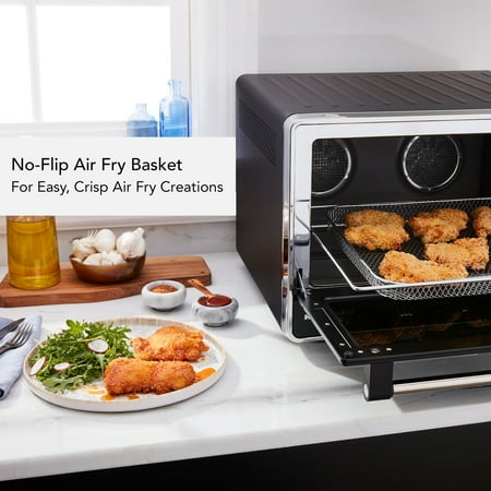 KitchenAid - Dual Convection Countertop Oven with Air Fry and Temperature Probe - KCO224 - Black Matte