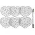 thumbnail image 4 of Silicone Nail Molds 3D Flower Dolphin Turtle Shell Butterfly 3D Flower Mold for Nails Reusable Nail Charm Molds for Gel & Acrylic with Carving Pen Multiple DIY Nail Molds for Art Design Salon Home, 4 of 5