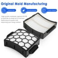 thumbnail image 3 of LA502 Filters for Shark Rotator Lift-Away ADV DuoClean Upright Vacuum LA300 LA301 LA322 LA500WM LA360 LA362, Replaces Part # XFFK320 & XHF320, 3 of 7
