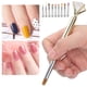 thumbnail image 1 of Nail Art Liner bolígrafo para pintar juego de pinceles para decoración de uñas con diseño de puntos artesanía fina cabezal de repuesto suave y pincel de diseño de diseño ANGGREK  Otros, 1 of 8