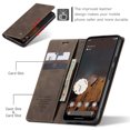 thumbnail image 6 of Dteck for Google Pixel 9 Pro / 9 Wallet Case,Vintage PU Leather Wallet Card Slot Kickstand Magnetic Closure RFID Blocking Shockproof Flip Folio Case Cover, Coffee, 6 of 7