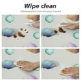 thumbnail image 4 of JEUXUS  Starfish Coral Round Tablecloth Nautical Coastal Seashell Circle Table Cloth Watercolor Summer Ocean Sea Life Table Cover for Kitchen Dining Indoor Outdoor Party, 4 of 7
