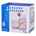thumbnail image 1 of Anchor Hocking 12Pc Brockhill Rosewater Drinkware, 1 of 4