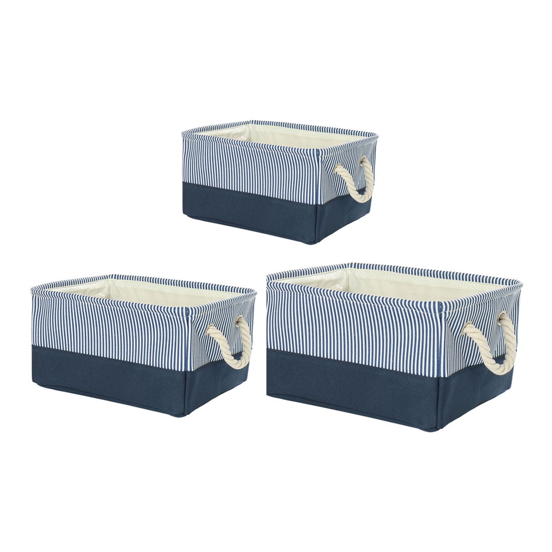 Fabric Storage Baskets Bins Toy Box Closet Organizer 15.7 x 11.8 x 8.3