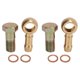 thumbnail image 1 of 2 Set M12x1.25mm to 3/8in Turbo Water Banjo Bolt Good Sealing Turbocharger Water Line Pipe Banjo Connector Kit, 1 of 5