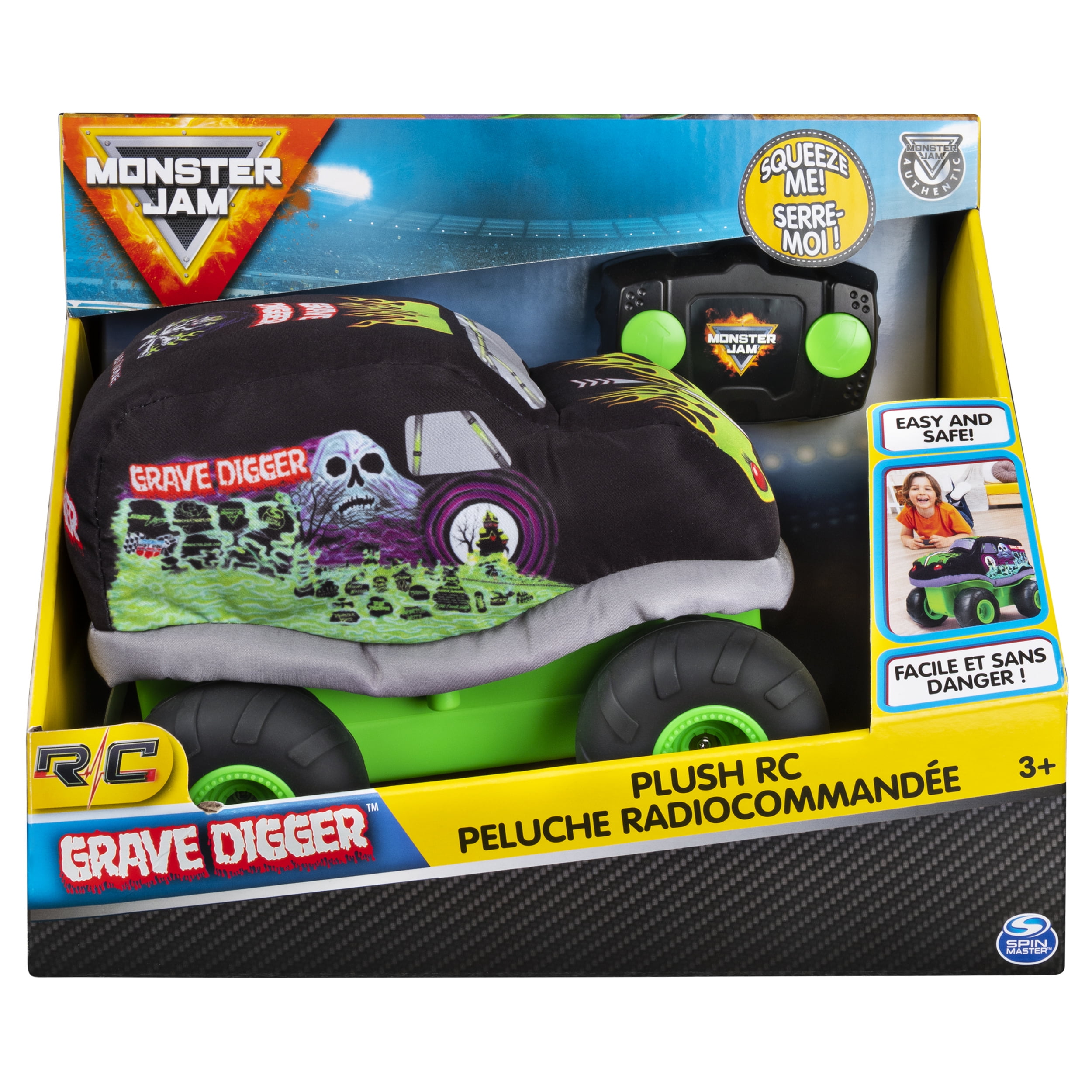 grave digger plush rc