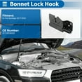thumbnail image 4 of Hood Latch Assembly for Kia Sportage 2017-2022 Engine Hood Latch Lock Release No.81130D9000 1 Pc, 4 of 7