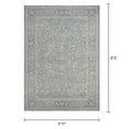 thumbnail image 3 of Couristan Sultan Treasures Floral Yazd Rug, Slate Blue, Multiple Sizes Available, 3 of 5