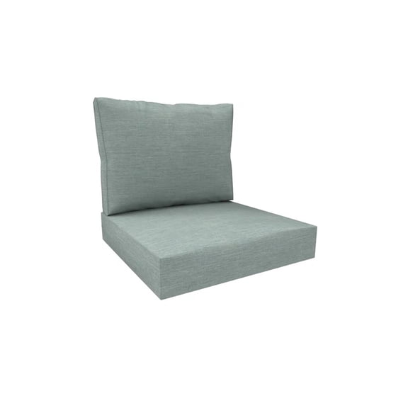 26x26x5 inch Amberson Sunbrella Outdoor Cushion for Arm Chair, Arnot Seat/Back Replacement Cushion for Outdoor Furniture