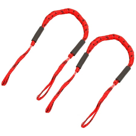 2pcs 4ft Boat Stretchable Bungee Dock Line Yacht Tie Mooring Rope ...