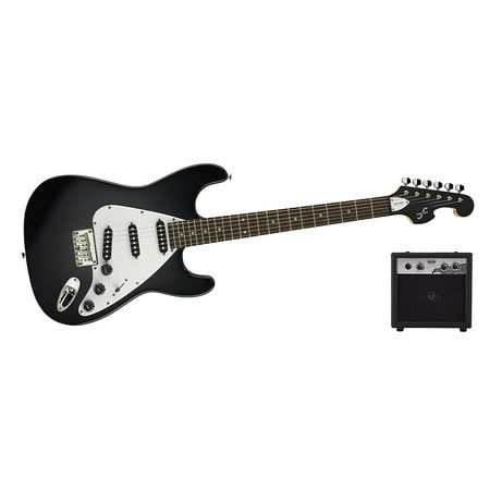 First Act Full Size Electric Guitar Amp Value Pack Black