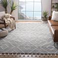 thumbnail image 1 of SAFAVIEH Casablanca Cleves Geometric Diamonds Shag Area Rug, 1 of 8