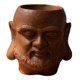 thumbnail image 3 of Maceta con forma de cabeza de Buda para plantas de interior, decoración de macetas para exteriores, contenedor tradicional para jardín, hogar, cocina Marrón, 3 of 8