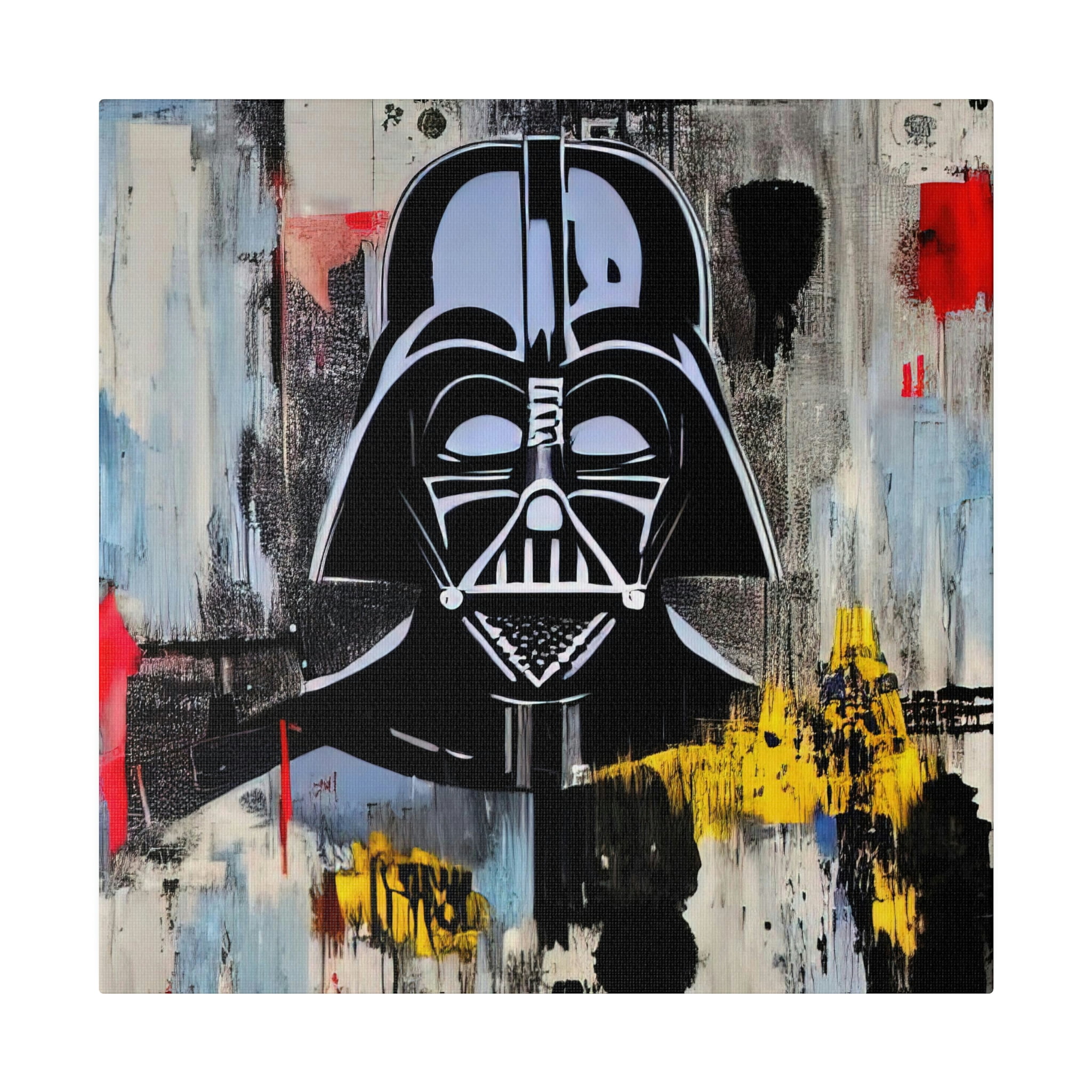 Grootte ontsnappen dennenboom Star Wars Darth Vader Canvas Wall Art - Pop Art by Stephen Chambers -  Walmart.com