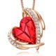 thumbnail image 4 of Collares con colgante de corazón de amor para mujer, tono plateado, tono oro rosa, cristales, piedra natal, joyería de Navidad, regalos para mujeres, día de la madre, cumpleaños, día de aniversar, 4 of 4