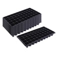 thumbnail image 3 of 10 Piezas Bandejas de Plántulas Bandeja de Propagación 50 Agujeros Bandejas de Microgreens Negras Bandejas de con Agujeros Bandejas de Plantas 150g, 3 of 8