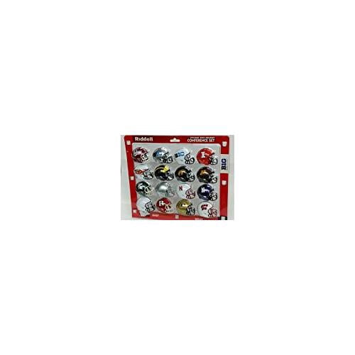 Big 10 Conference NCAA 2016 Pocket Pro Helmet Set - Walmart.com