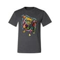 thumbnail image 3 of Dean Russo Some Angels Dog Lover Men's Graphic T-Shirt, Heather Black, X-Large, 3 of 6