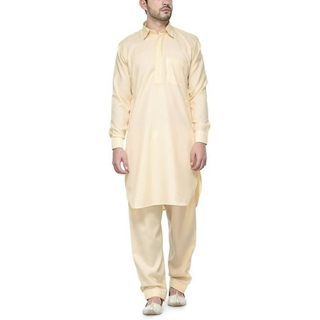 

Royal Kurta Men s Cotton Blend Pathani Kurta Salwar