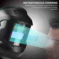 thumbnail image 2 of Muyoka Pantalla de visualización grande 3.62 "X1.65" Casco de soldadura Color verdadero Oscurecimiento automático Máscara de soldadura Máscara de soldador Capucha de soldadura de seguridad Muyoka Hogar, 2 of 7