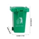 thumbnail image 5 of Mini Set de Clasificación de Reciclaje de Botes de Basura | Contenedores codificados de 4 colores para la separación de basura | Papelera en miniatura compacta y duradera para espacios pequeños, 5 of 9