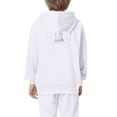 thumbnail image 5 of Favoffer Kids' Spring Fall Solid Hooded Sweatshirt Long Sleeve Cute Ear Detail Soft Fleece, Casual Travel Play Home, 2-15Y, 5 of 8