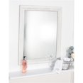 thumbnail image 1 of American Value White Texture Vanity Framed Vanity Wall Mirror 31.5 x 35 in.  AV18MED, 1 of 1