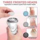 thumbnail image 5 of Electric Feet Callus Remover,Portable Rechargeable Foot File Pedicure Tools with Vacuum Adsorption Foot Grinder 2 Speed 3 Grinding Heads, 5 of 5