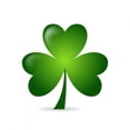 thumbnail image 2 of Irish Shamrock Ideal for Wall Decal by Wallmonkeys Peel and Stick Graphic (24 in H x 24 in W) WM176821, 2 of 4