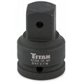 thumbnail image 1 of TITAN 42358 Adaptateur de Prise Impact 0.75 Po F à 1 Po m, 1 of 1