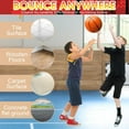 thumbnail image 4 of Airless Basketball Set - 2PCS Size  & 3 for Quiet Dribbling, Family Games & Indoor Training, 4 of 6