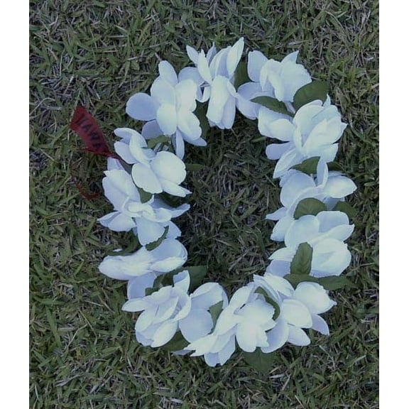# 35 White haku lei
