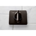 thumbnail image 4 of Kingston Brass KS3045HL Metropolitan Single-Handle Three-Way Diverter Valve with Square Trim Kit, Oil Rubbed Bronze, 4 of 9